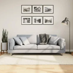 Online Muebles tifón Alfombra peluda de pelo largo moderna PAMPLONA crema 140x200 cm Crema