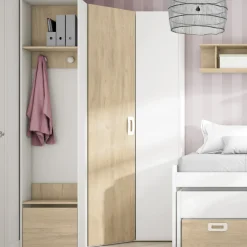 Discount Muebles tifón Armario rincón JOVEN 116