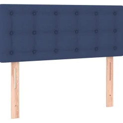 Discount Muebles tifón Cabecero de tela azul 90x5x78/88 cm Azul