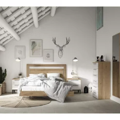 Clearance Muebles tifón Cabecero y 2 mesitas DAYMUS 10