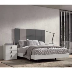Clearance Muebles tifón Cabecero y 2 mesitas MENDOL 10