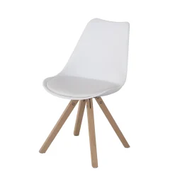 Clearance Muebles tifón Conjunto mesa de comedor ARENDAL y 4 sillas ELSA
