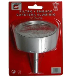 Clearance Muebles tifón EMBUDO+FILTRO CAFETERA ALU.12T TECNHOGAR 01479