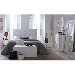 Hot Muebles tifón Espejo tapizado 23
