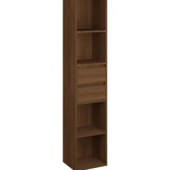 Best Muebles tifón Estantería de madera contrachapada roble marrón 36x30x171 cm Marrón