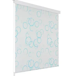 Discount Muebles tifón Persiana enrollable de ducha burbujas 140x240 cm Blanco